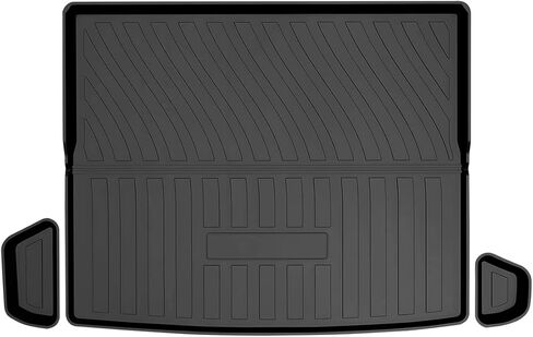 Mixsuper Cargo Liner for Tahoe 2015-2020, Trunk Mat for Tahoe Accessories All Weather Cargo Mat Rear Trunk Liner Black in Kuwait