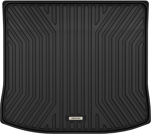 OEDRO Cargo Mat Compatible for 2015-2024 Ford Edge, Custom Fit All Weather Protection Black Cargo Trunk Liner Floor Mats in Saudi Arabia