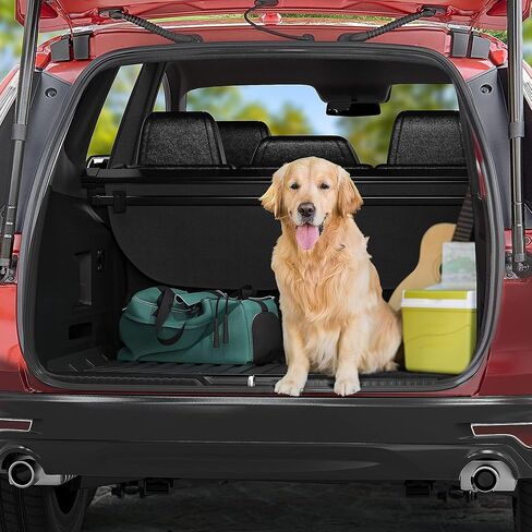 OEDRO Cargo Mat Compatible for 2015-2024 Ford Edge, Custom Fit All Weather Protection Black Cargo Trunk Liner Floor Mats in Saudi Arabia