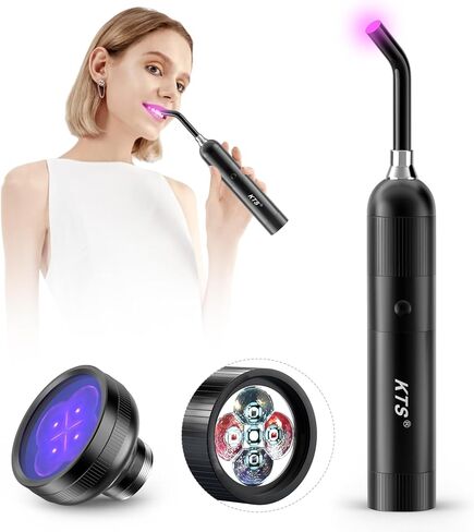 Red Light Therapy Device, Cold Sore Canker Sore Treatment for Lips, Handheld Infrared Light Therapy for Mouth Sore Relief, Nose Ear Knee Hands Joint Muscle Nerve Pain Relief 3-in-1 Device in Kuwait