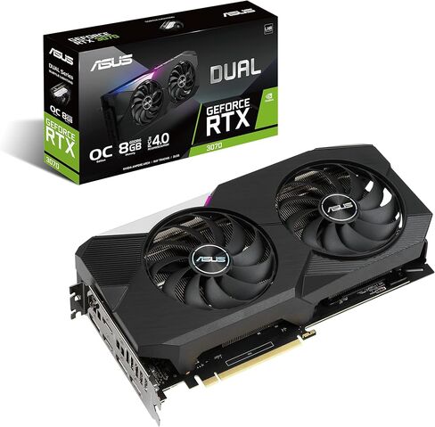 Asus Dual GeForce RTX™ 3060 White OC Edition 8GB GDDR6 (PCIe 4.0, 8GB GDDR6, HDMI 2.1, DisplayPort 1.4a) in Saudi Arabia