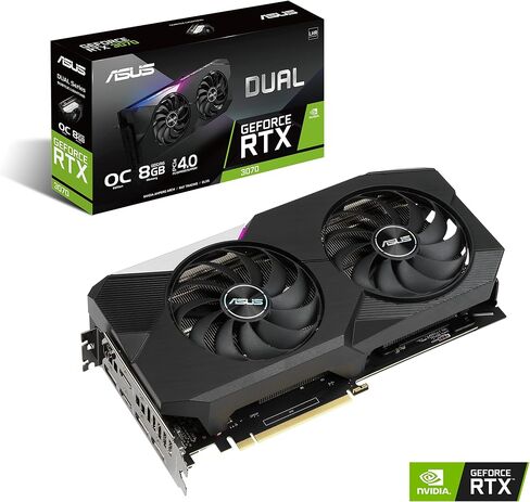 Asus Dual GeForce RTX™ 3060 White OC Edition 8GB GDDR6 (PCIe 4.0, 8GB GDDR6, HDMI 2.1, DisplayPort 1.4a) in Saudi Arabia