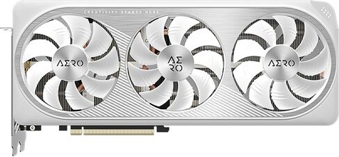 GIGABYTE GeForce RTX 4070 AERO OC V2 12G Graphics Card, 3X WINDFORCE Fans, 12GB 192-bit GDDR6X, GV-N4070AERO OCV2-12GD Video Card in Saudi Arabia