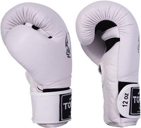 Top King Super Air Breathable Leather Gloves Muay Thai Boxing Gloves for Training or Sparring - 8oz, 10oz, 12oz, 14oz, 16oz in Kuwait