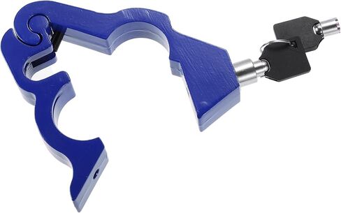 X AUTOHAUX 1 مجموعة دراجة نارية قبضة قفل المقود خنق قفل الأمان قابل للتعديل مكافحة سرقة دراجة المقود قفل لحماية الخاص بك الشارع ATV الترابية دراجة الأزرق in Kuwait