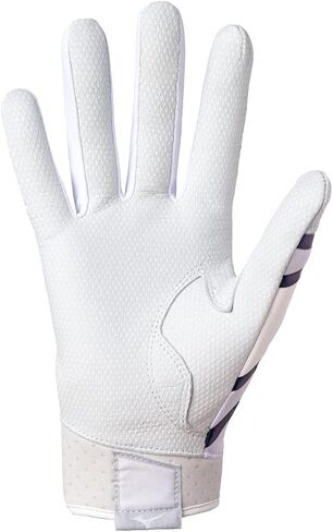 Mizuno F-257 Women's Softball Batting Gloves | Pair | Full Grain Leather Palm | AirMesh Inserts | QuikAdjust Wrist Tab in Saudi Arabia