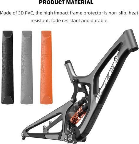 High Impact Bicycle Frame Guard, Mountain Bike Down Tube Frame Protector, MTB Bicycle Frame Tape - Protects Your Bike from Scratches and Dings in Saudi Arabia