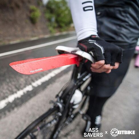ZEITBIKE Ass Savers Bicycle Fender | Generation 4 - Regular | Rear/Saddle Mudguard with Flip Tip Attachment System in Saudi Arabia