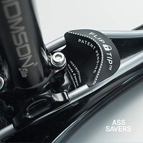 ZEITBIKE Ass Savers Bicycle Fender | Generation 4 - Regular | Rear/Saddle Mudguard with Flip Tip Attachment System in Saudi Arabia