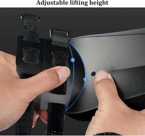 مجموعة واقيات الطين للدراجة MTB القابلة للدوران مكونة من قطعتين، حاجز أمامي وخلفي للدراجات الجبلية واقي الطين للدراجة مع أشرطة لاصقة وحلقة سهلة التعبئة، أسود in Kuwait