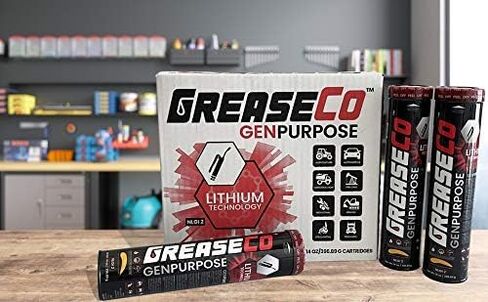 أنبوب شحم الليثيوم للأغراض العامة | خرطوشة الشحوم لمسدس الشحوم | جرار | سيارات | الكرة المشتركة | جزازة | ارتفاع درجة الحرارة | مسارات الأبواب | العنبر | علبة شحم 10 انابيب | نلجي 2 | الغرض العام in Kuwait