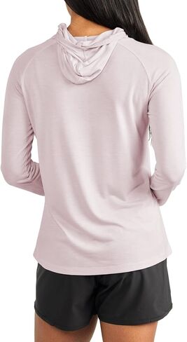 Free Fly Women's Bamboo Lightweight Hoodie - Quick Dry, Breathable Performance Outdoor Shirt with Sun Protection - UPF 40+ in Saudi Arabia