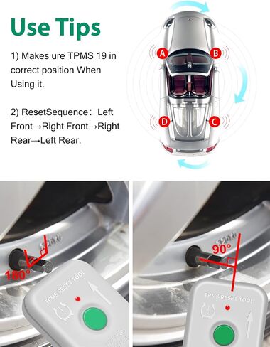 TPMS إعادة تعيين أداة مراقبة ضغط الإطارات الاستشعار برنامج القطار استبدال أداة للسيارات F150 الهروب التركيز موستانج إكسبيديشن إكسبلورر لينكولن نافيجيتور ميركوري مونتيري مارينر استبدال TPMS19 in Saudi Arabia