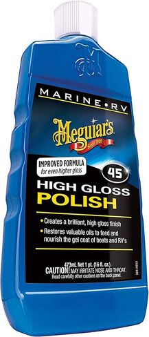 Meguiar's M4516 Marine/RV Polish & Gloss Enhancer - 16 Oz Bottle in Saudi Arabia