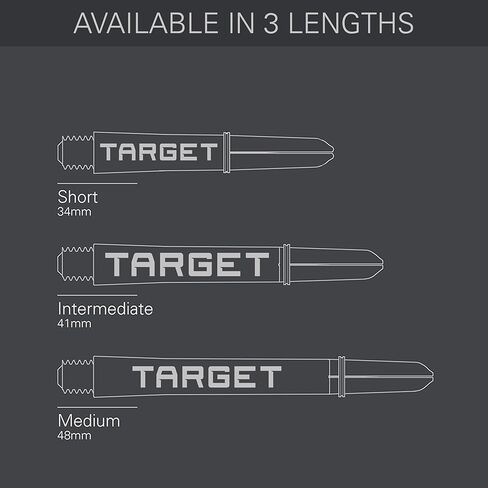 Target Darts Pro Grip Tag Shaft (9 Pack) Dart Shaft Multipack, Professional Dart Accessories, Dart Shaft Set in Saudi Arabia