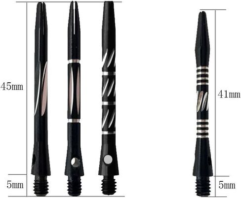 مهاوي السهام المصنوعة من الألومنيوم 12/15/18 قطعة-أعمدة السهام مع حلقات دائرية in Kuwait