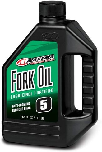 Maxima Racing Oils 54901-2PK Fork Oil Standard Hydraulic 5w 1L Bottle, 2-Pack in Saudi Arabia