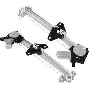 FINDAUTO 751-623 Window Regulator fit for 2009 2010 2011 2012 2013 2014 for Honda Fit Window Regulator Assembly and Motor,Rear Left,Rear Right Side