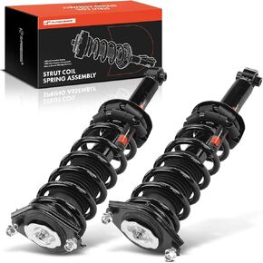 A-Premium Rear Pair (2) Complete Strut and Coil Spring Assembly Compatible with Subaru Forester 2019 2020 2021, 2.5L, Driver and Passenger Side