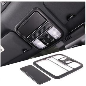 Front Reading Light Panel Cover Trim for Honda Pilot 2019-2022, ABS Material Reading Light Frame Cover Decor Protector Accessories (Carbon Fiber Pattern)…