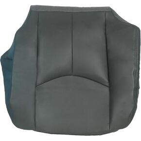 Leather Driver Bottom Seat Cover Gray 922 Compatible with Chevy Silverado Sierra Suburban Avalanche Tahoe Yukon Yukon XL 2003 2004 2005 2006