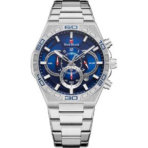 Men's Multifunction Sport Luxury Chronograph Watch,Fashion Dress Analog Quartz Waterproof Luminous Business Casual Wrist Watch Men's Gifts