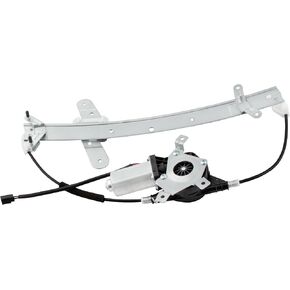 BOXI 741-687 Front Right Passenger Side Power Window Regulator with Motor Fit for Lincoln Town Car 1998 1999 2000-2011 / 3W1Z5423394AA 6W1Z5423200AA