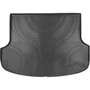 SMARTLINER All Weather Custom Fit Cargo Trunk Liner Floor Mat Black for 2011-2013 Kia Sorento Without 3rd Row Seat