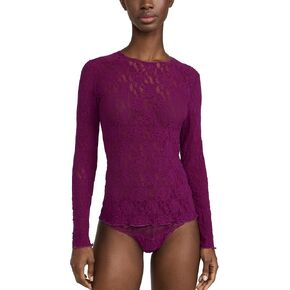 hanky panky Women's Signature Lace Long Sleeve Top