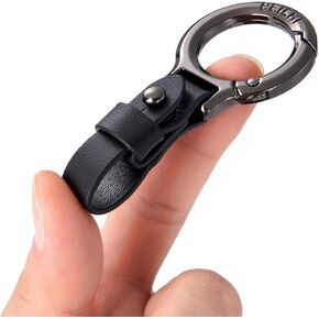 Car Keychain Leather Strap for Business Household Men Women Universal 5 Colors