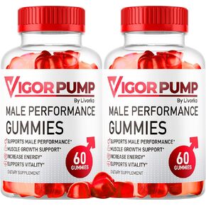 (2 Pack) Vigor Pump Gummies - VigorPump Male Gummies, Advanced 2025 Formula, VigorPump Gummies, Vigor Pump Gummies for Men, Vigor Pump Gomitas, Vigor Pump X Gummies, 120 Gummies for 2 Months in Kuwait