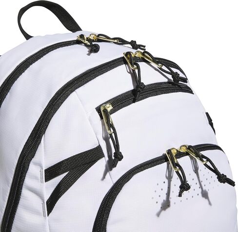 adidas Defender 5 Team Sports Backpack (33L) Durable Large Athletic Gym Laptop Travel Bag, Black/White, One Size in Saudi Arabia