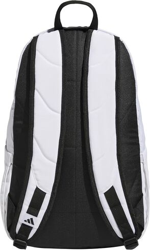 adidas Defender 5 Team Sports Backpack (33L) Durable Large Athletic Gym Laptop Travel Bag, Black/White, One Size in Saudi Arabia