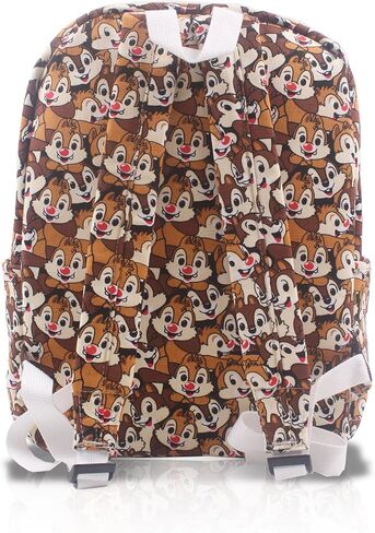 Finex Checker Brown Canvas Casual Daypack with 15 in Laptop Storage Compartment in Kuwait