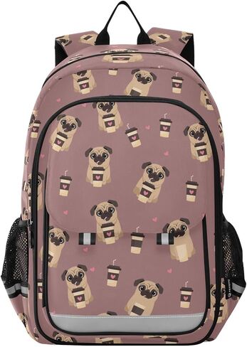 ALAZA Cute Bee Backpack Bookbag Laptop Notebook Bag Casual Travel Trip Daypack for Women Men Fits 15.6 Laptop in Kuwait