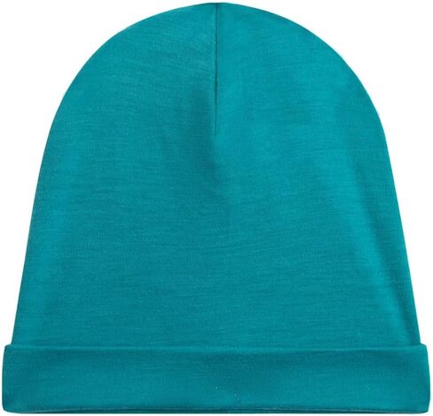 Woolinkin 100% Merino Wool Beanie - Unisex 260gsm Midweight Double-Layer Winter Hat in Kuwait