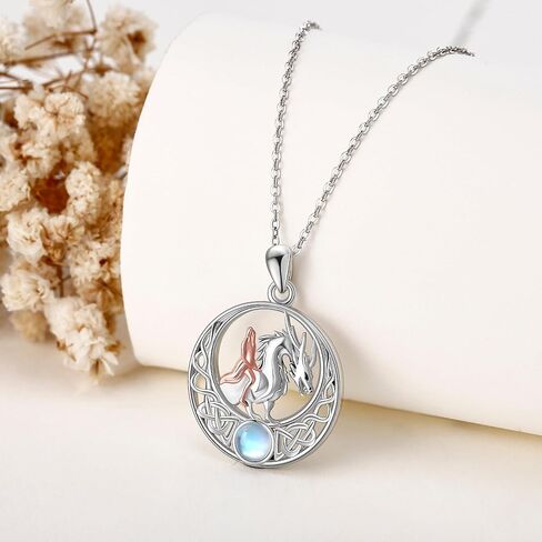 Animal and Human Necklace Sterling Silver 925 Cute Animal Necklaces Jewelry Gift For Women in Kuwait