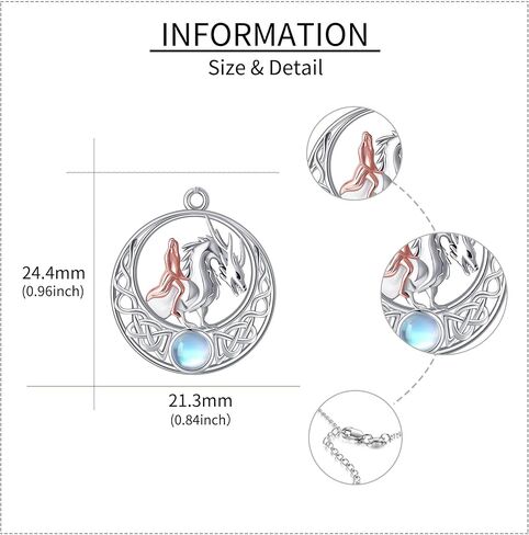 Animal and Human Necklace Sterling Silver 925 Cute Animal Necklaces Jewelry Gift For Women in Kuwait