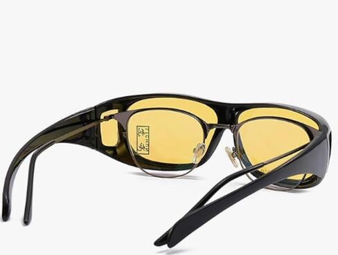 ELLITE HD ClearVision UV Protection Wraparound Driving Wear Over SunGlasses in Kuwait