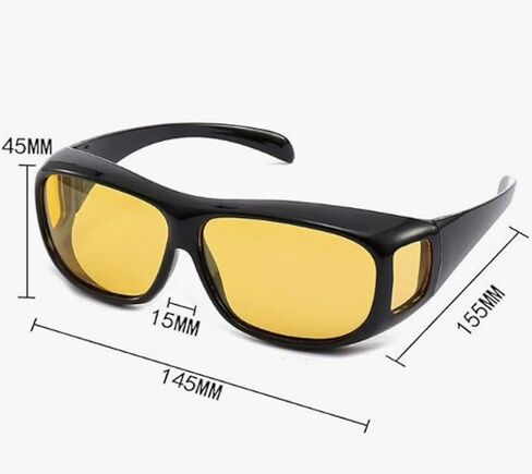 ELLITE HD ClearVision UV Protection Wraparound Driving Wear Over SunGlasses in Kuwait