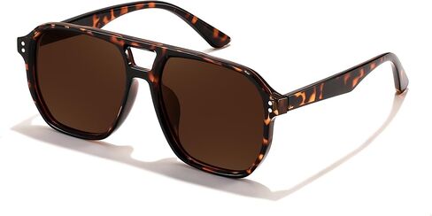 FEISEDY Retro Avaitor Sunglasses Women Men Vintage Square 70s Plastic Frame Pilot Sun Glasses B9144 in Saudi Arabia