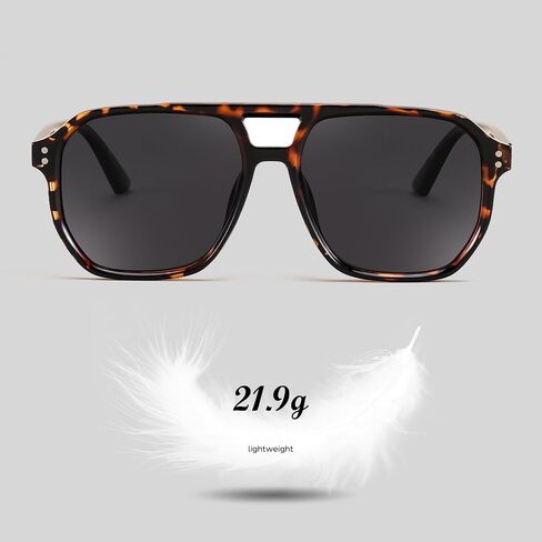 FEISEDY Retro Avaitor Sunglasses Women Men Vintage Square 70s Plastic Frame Pilot Sun Glasses B9144 in Saudi Arabia