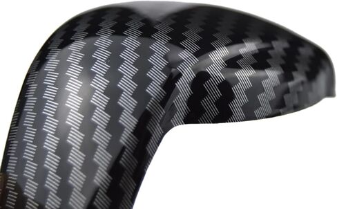 Carbon Pattern Gear Shifter Knob Cover Shell Sporty Trim Decal for Mazda 3 6 CX-5 CX-3 CX-9 in Saudi Arabia