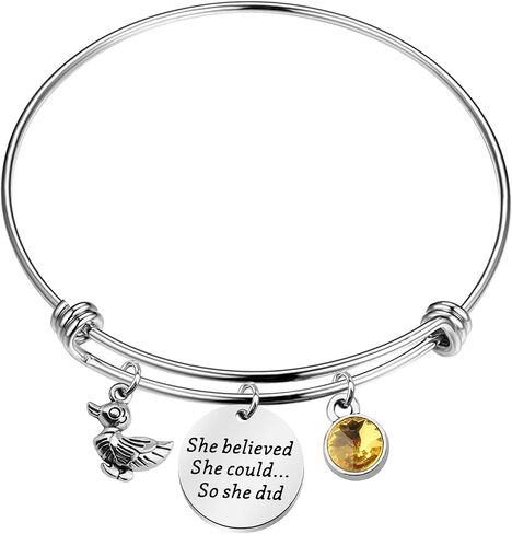 FAADBUK Duck Bracelet Duck Lover Gift She Believed She Could So She Did Inspiration Gift for Her in Kuwait