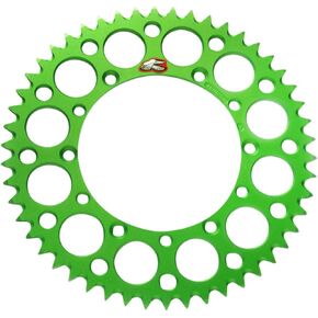 Renthal Green Aluminum Rear Sprocket 52T 112U-520-52GEGN