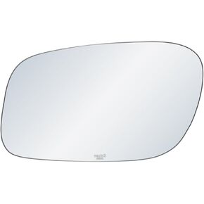 exactafit 8128L Driver Side Mirror Glass Replacement Repair Compatible With 1998-2011 Lincoln Town Car