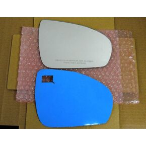 New Replacement Mirror Glass with Full Size Adhesive for 09-11 Mercedes Benz CLS550 CLS63 AMG SL65 AMG SLK300 SLK350 SLK55 AMG 09-12 SL550 SL600 SL63 AMG 10-13 E350 E550 E63 AMG Passenger Side Right