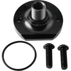 23775 Oil Bypass Eliminator 13/16-16 Compatible With Chevy SBC, BBC (Except Gen V and Gen Vl Engine) (Black)