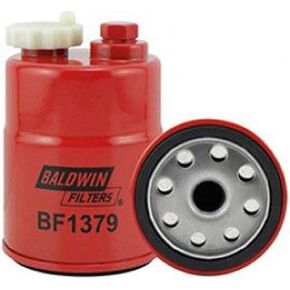 Baldwin Filters Fuel Filter, 4-19/32 x 3-1/32 x 4-19/32In