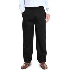 Pembrook Mens Elastic Waist Pants for Seniors - Elderly Elastic Waist Pants Men | Relax Fit Elastic Waist Jeans for Men